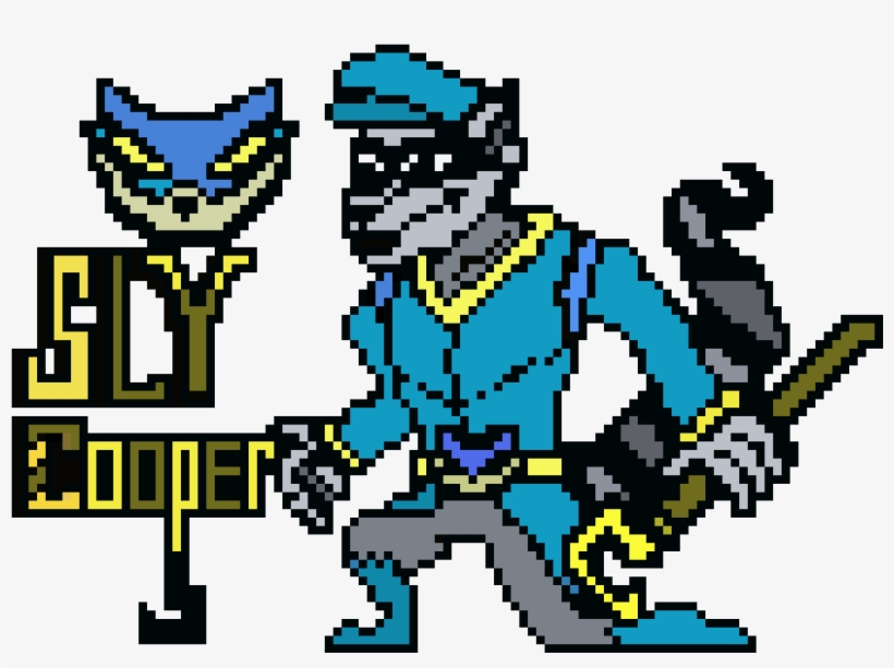 Sly Cooper- The Thief - Cartoon, transparent png download