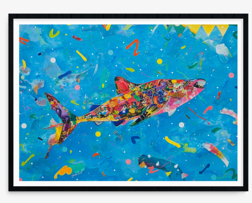 Yoh Nagao, "plastic Ocean" - Plastics In The Ocean Poster, transparent png download