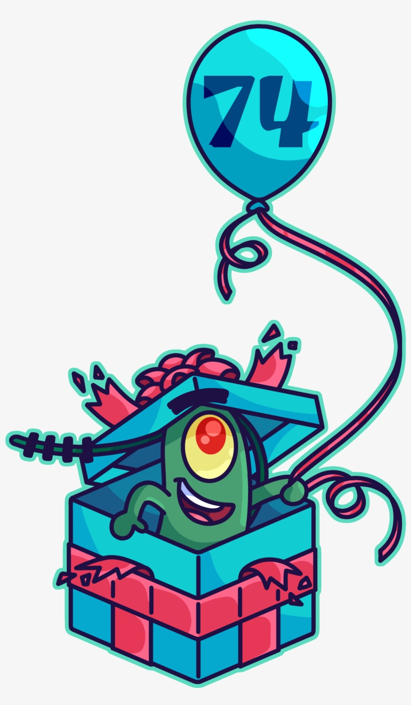Happy Birthday Plankton 2, transparent png download