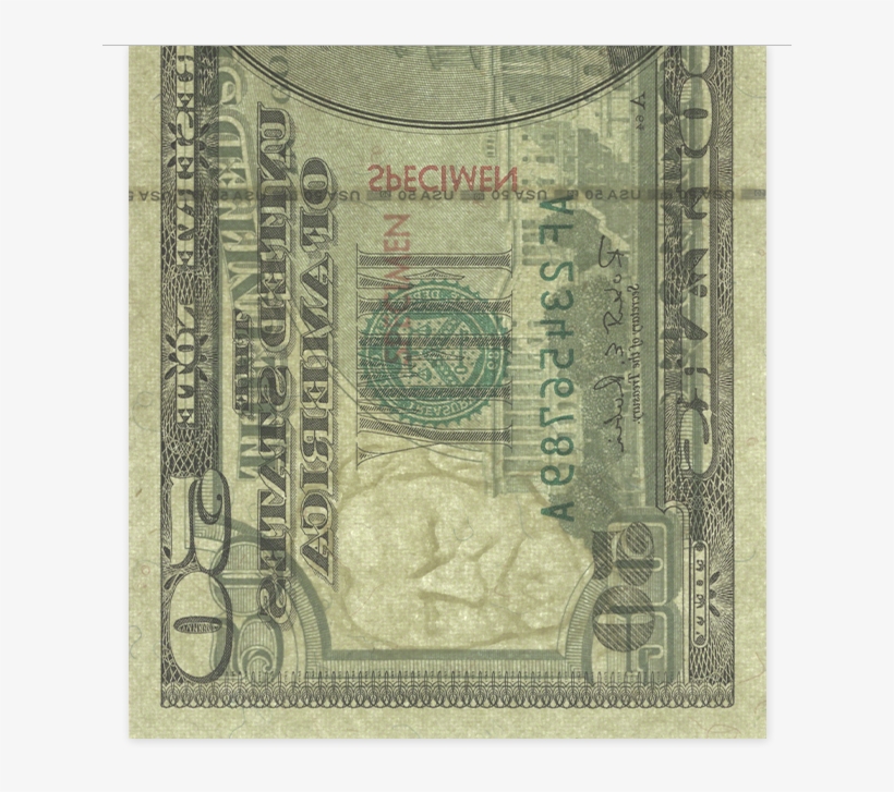 1997 $50 Thread - Cash, transparent png download