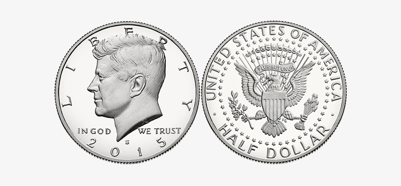 One Dollar Coin - 2016 Half Dollar, transparent png download