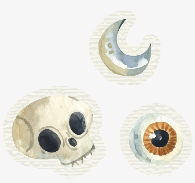 Halloween Watercolor - Watercolor Painting, transparent png download