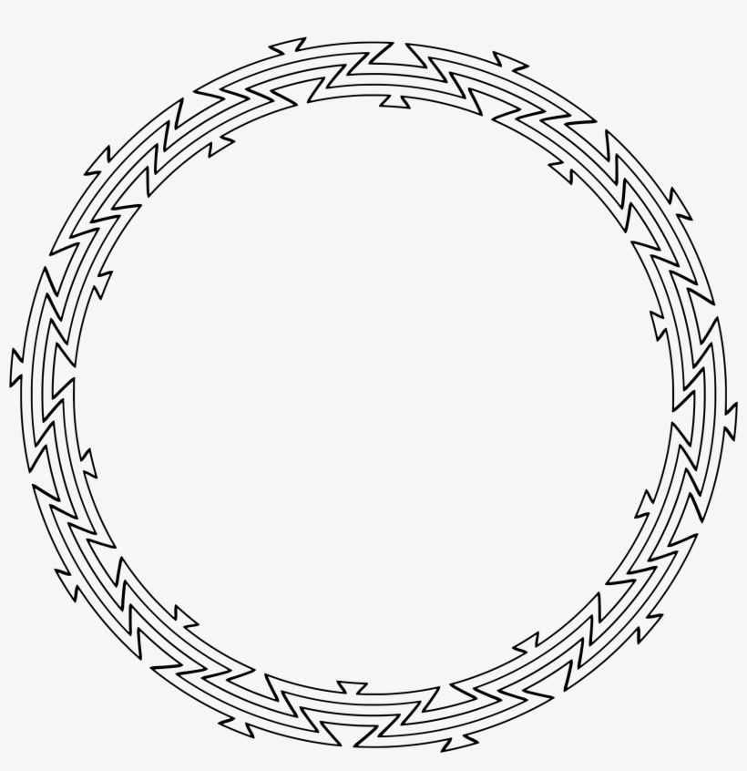 This Free Icons Png Design Of Basket Weave One Circle, transparent png download