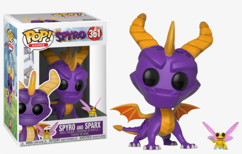 Spyro - Spyro The Dragon Funko Pop, transparent png download