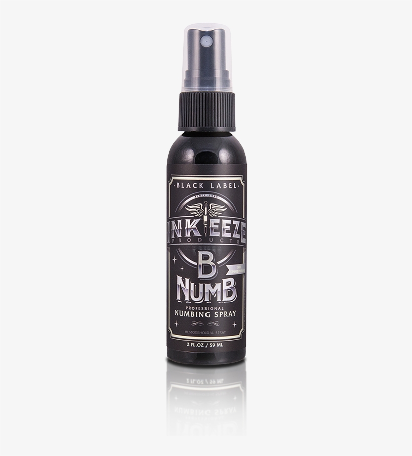 B Numb Numbing Spray "black Label" - Inkeeze Numb, transparent png download