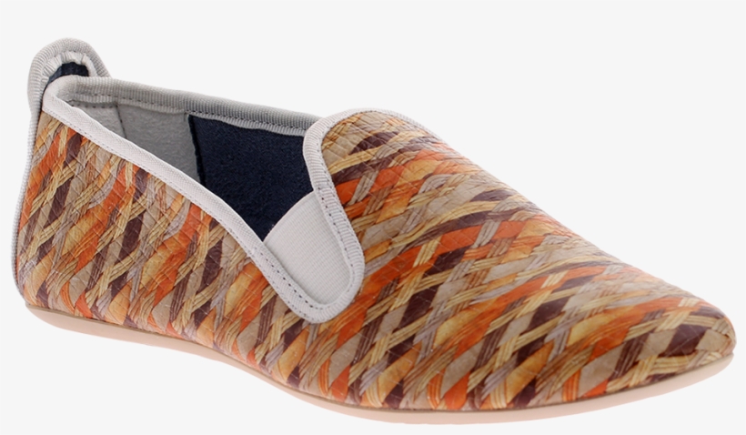 Stretch In Orange Weave Women's Loafer - Dimmi Ladies Shoes Spring Stretch In Orange Weave 8.5, transparent png download