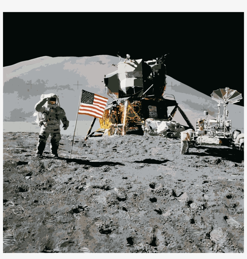 Free - Scientist In The Moon, transparent png download