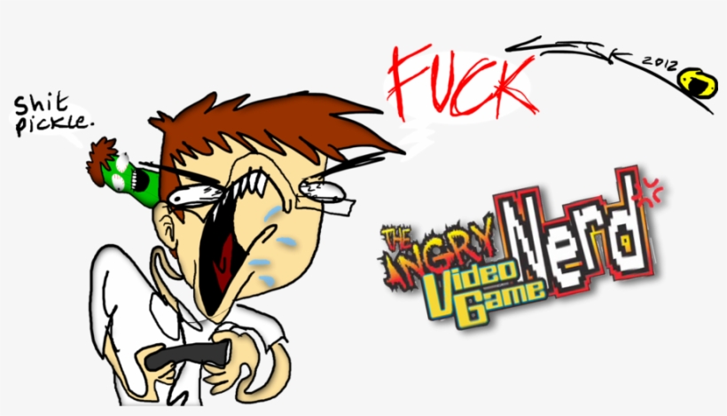 Image Library Stock The Angry Video Game Nerd By Gunboycomics - "the Angry Video Game Nerd" (2006), transparent png download