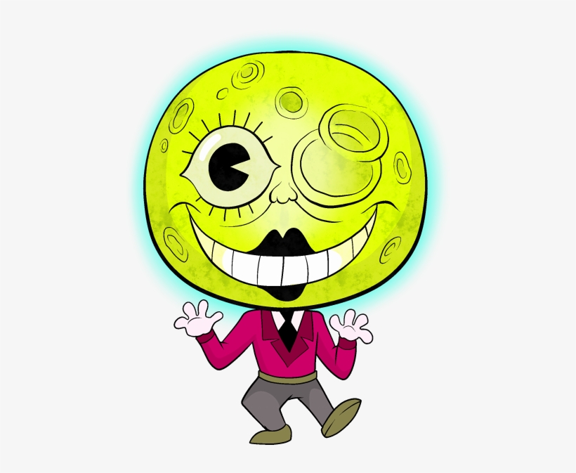 The Moonman - Smiley, transparent png download