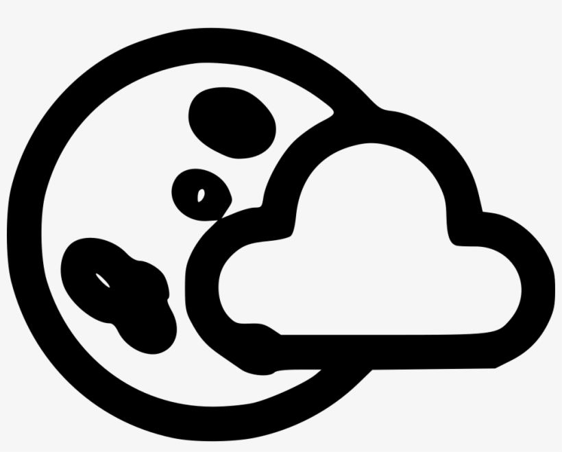 Fullmoon Moon Cloud Night Dark Shade Comments, transparent png download