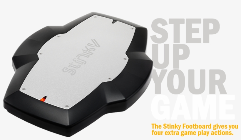 Step Up Your Game - Stinky Gaming Footboard Foot Controller - Pc, transparent png download