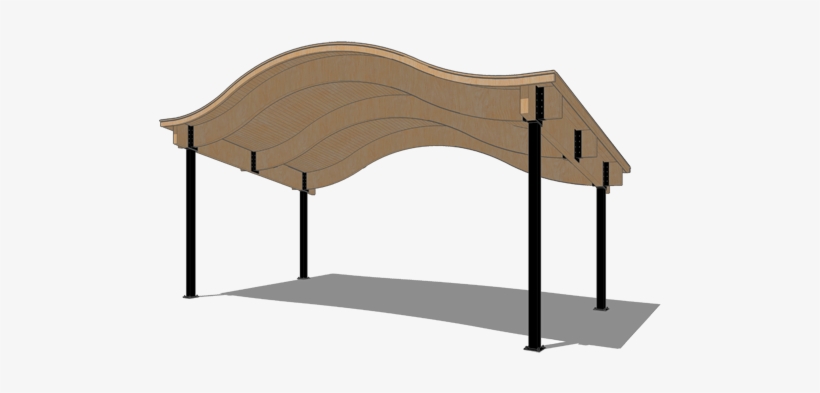Rustic Series Shelters - Playground, transparent png download