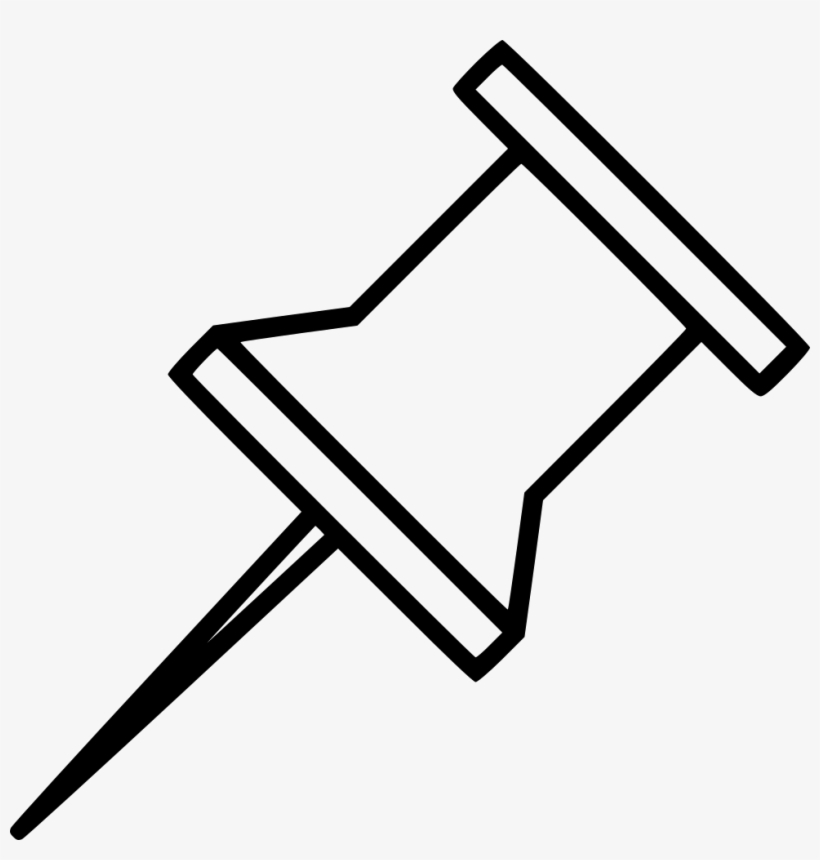 Drawingpin Marker Pin Pointer Thumbtack Comments - Beaker Icon, transparent png download