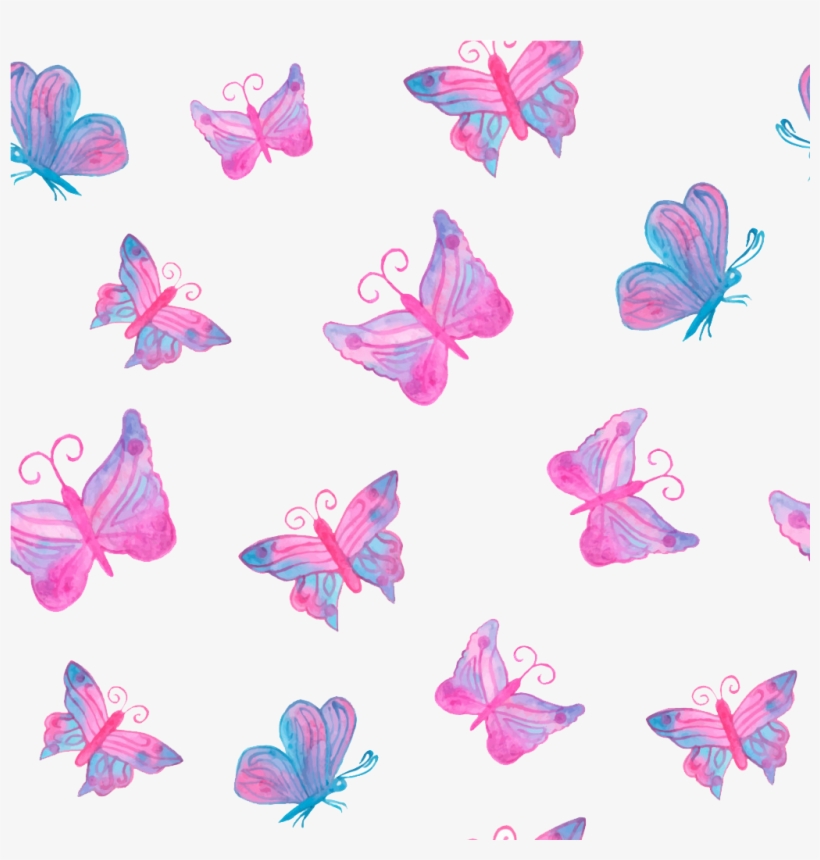 Butterfly Drawing Watercolor Painting Clip Art - Diseño De Mariposas, transparent png download