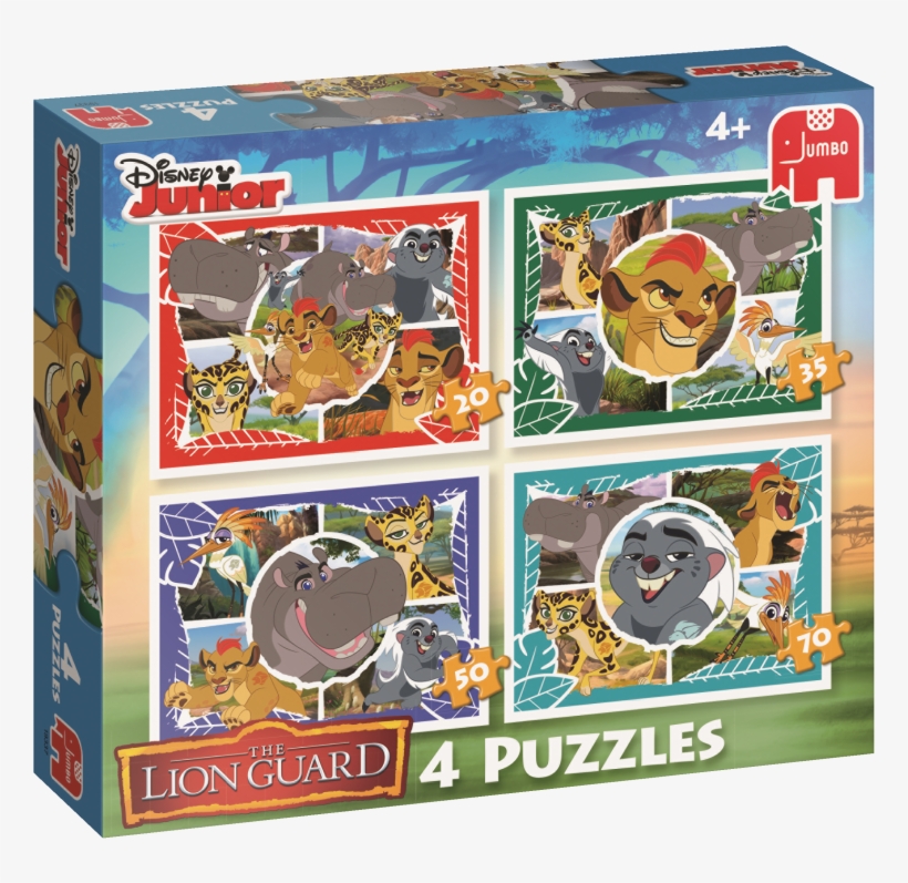 Tlg Big Puzzle - Disney The Lion Guard Lion Guard 4, transparent png download