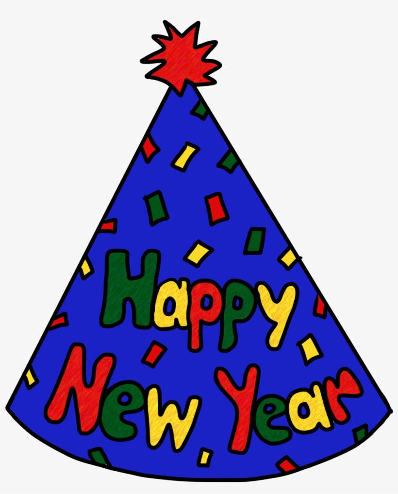 No School, Monday, January 15th-martin Luther King - New Year Hat Clip Art, transparent png download