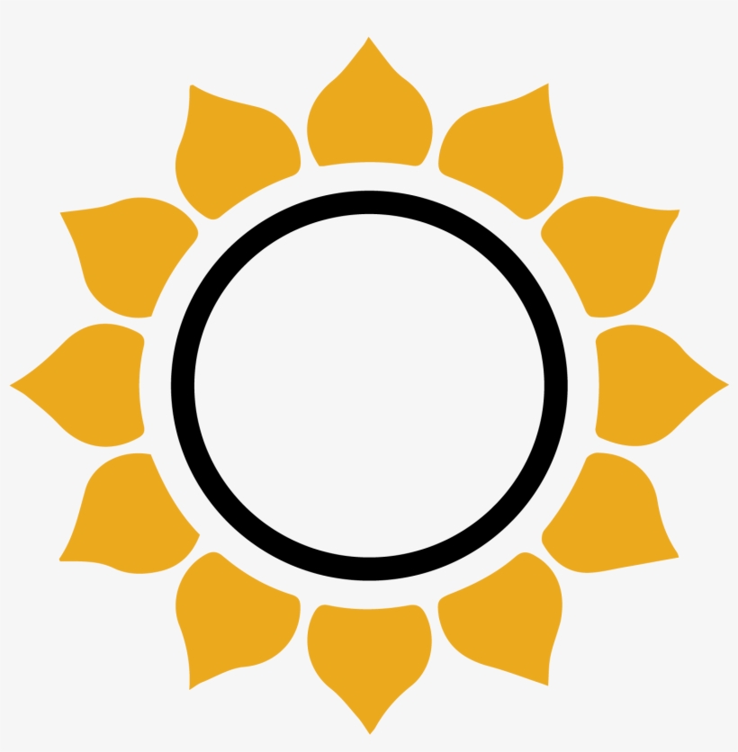 O Flower Seal - Clip Art, transparent png download