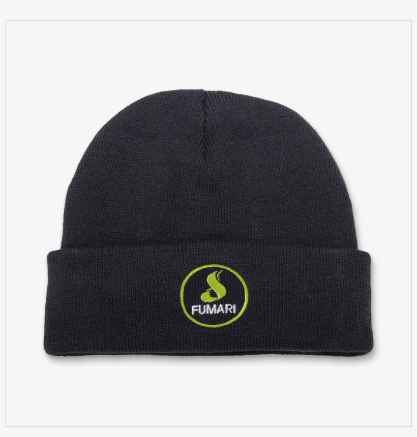 Black With Green Circle Logo Patch - Beanie, transparent png download