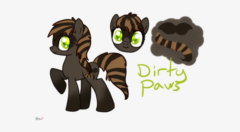 I Have Absolutely No Problems With Others Drawing My - Mlp Raccoon Pony, transparent png download