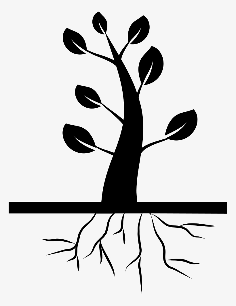 Png File - Tree With Roots Icon, transparent png download