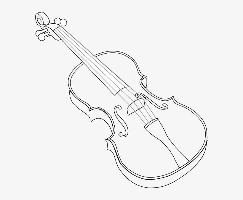 Violin Svg Clip Arts 582 X 596 Px, transparent png download
