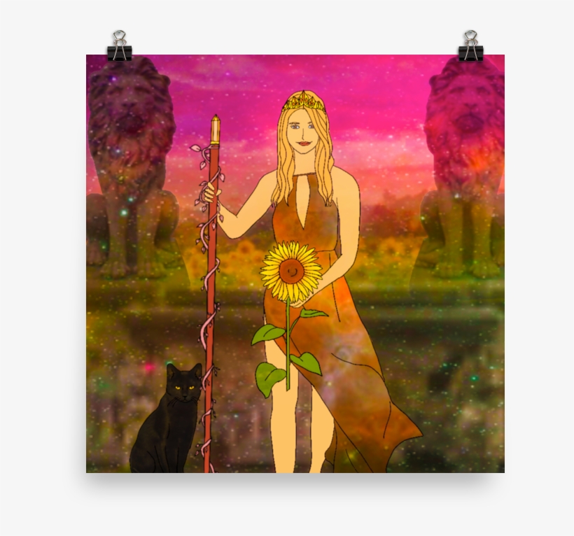 Queen Of Wands, transparent png download