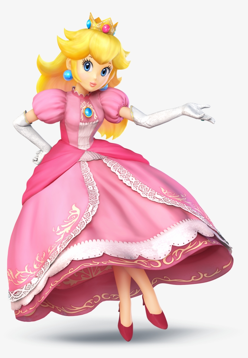 How Should They "fix" Princess Peach - Super Smash Bros Wii U Peach, transparent png download