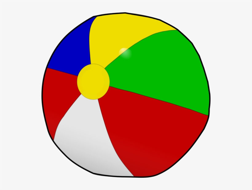 Beach Ball - Free Clipart Ball, transparent png download