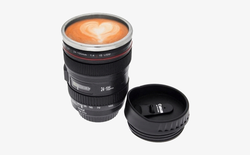 Itgirl Shop Camera Lens Coffee 400ml Cup Aesthetic - Camera Lense Mug, transparent png download