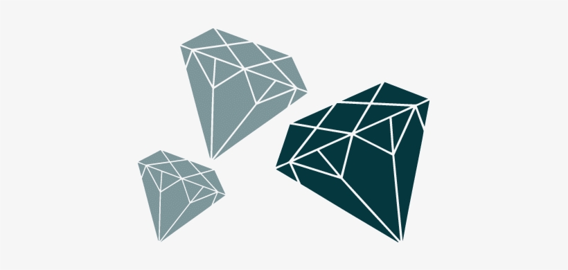 For Added Glamour, A Light Refracting Diamond Will - Triangle, transparent png download