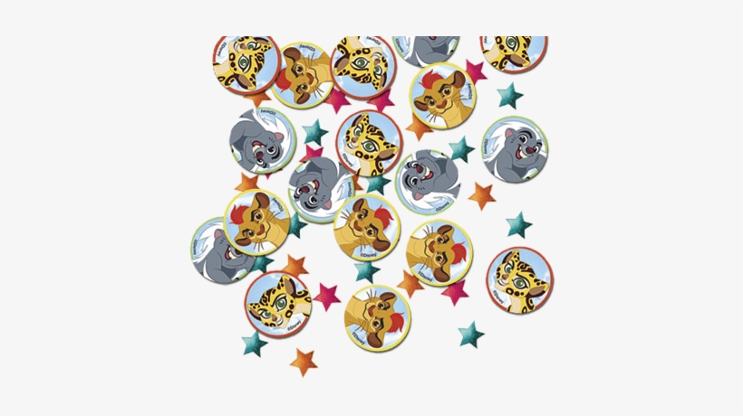 Confetti - Samolepicí Dekorace Lví Král Dk-2301, 85x65 Cm, transparent png download