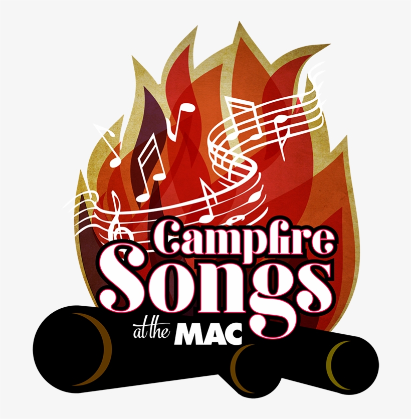 Image Of Campfire With The Words Campfire Songs At - Song, transparent png download