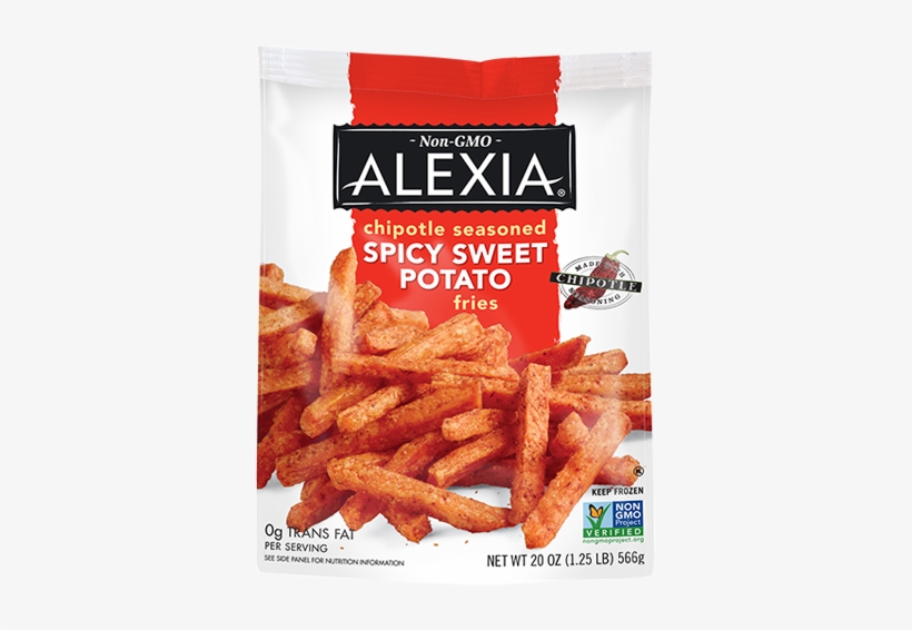 Spicy Sweet Potato Fries With Chipotle Seasoning - Alexia Fries, Yukon Select, Garlic, With Parsley, transparent png download