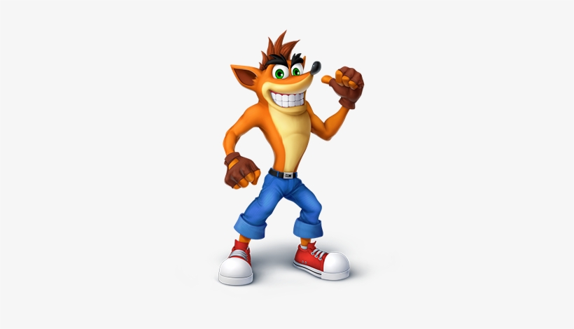 View Samegoogleiqdbsaucenao Creash , - Crash Bandicoot Smash Bros Ultimate, transparent png download