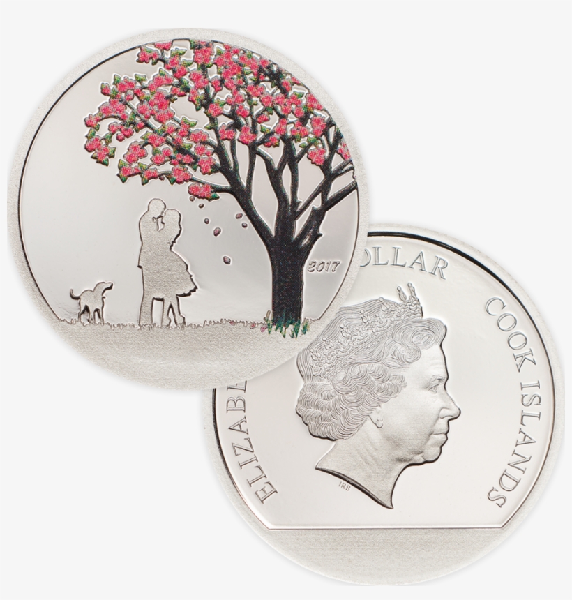 Cherry Blossom Globe - Cherry Blossom Coin, transparent png download