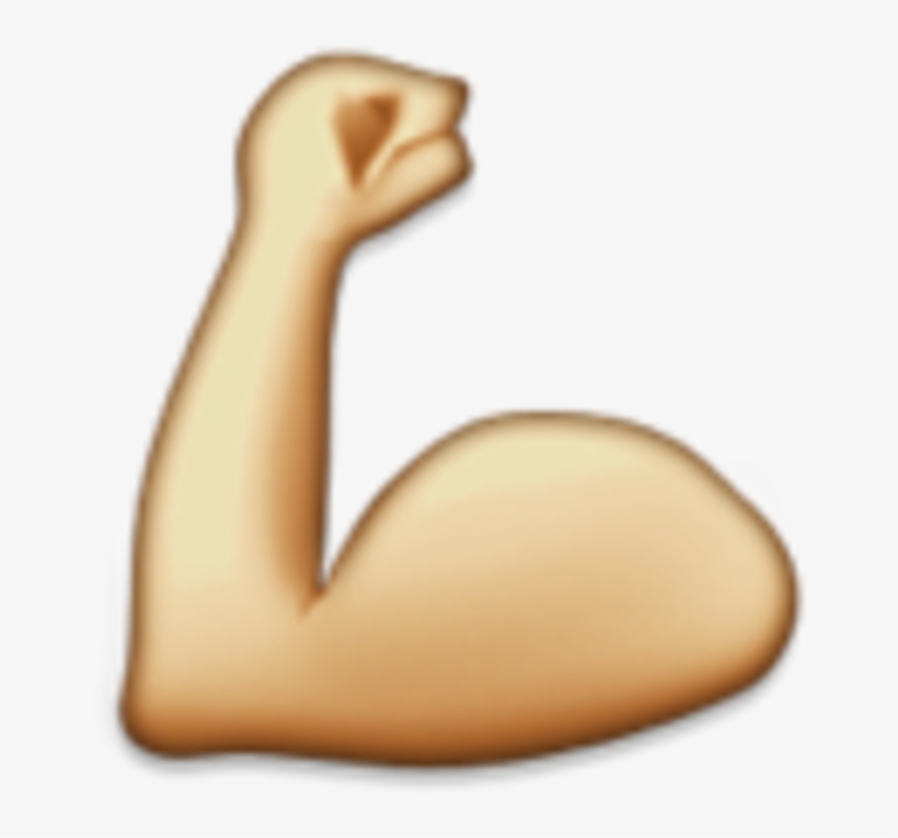 Strong Emoji 128 Flex Emoji Transparent PNG 800x800 Free Download