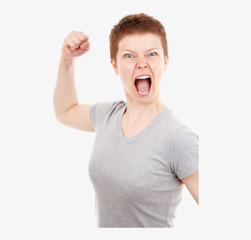 Angry Woman Png Transparent Image, transparent png download