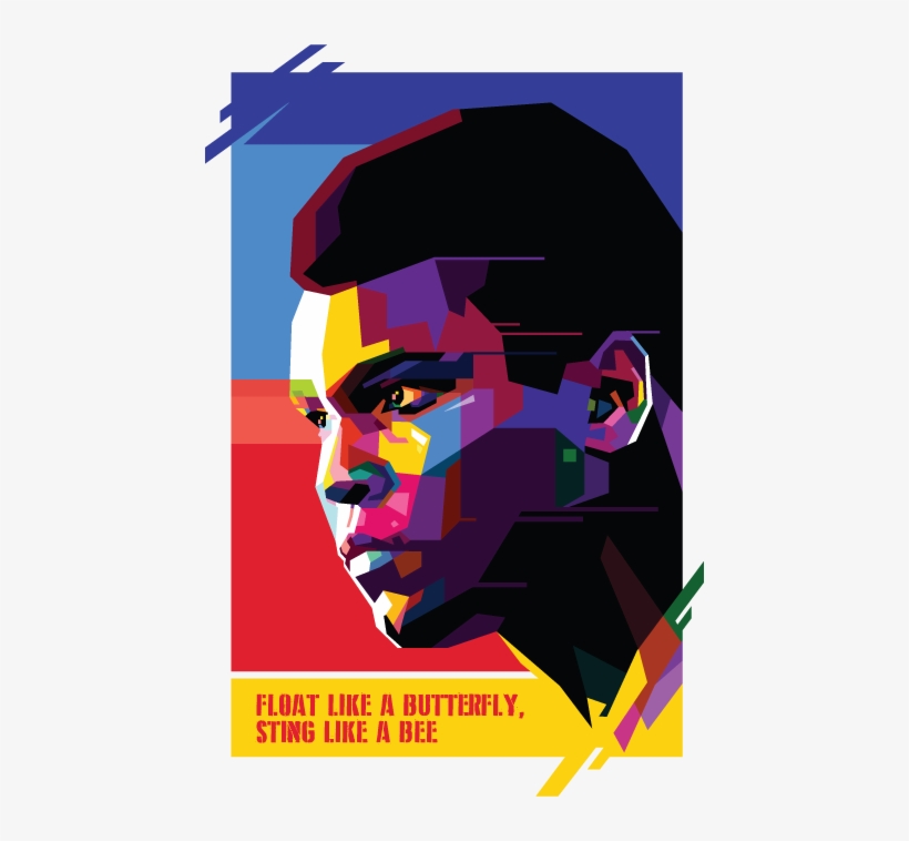 Muhammad Ali Pop Art, transparent png download