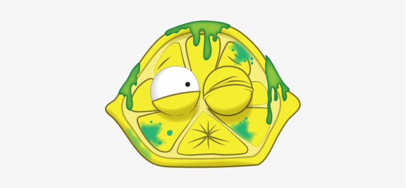 Lousy-lemon - Grossery Gang Fungus Fruits, transparent png download