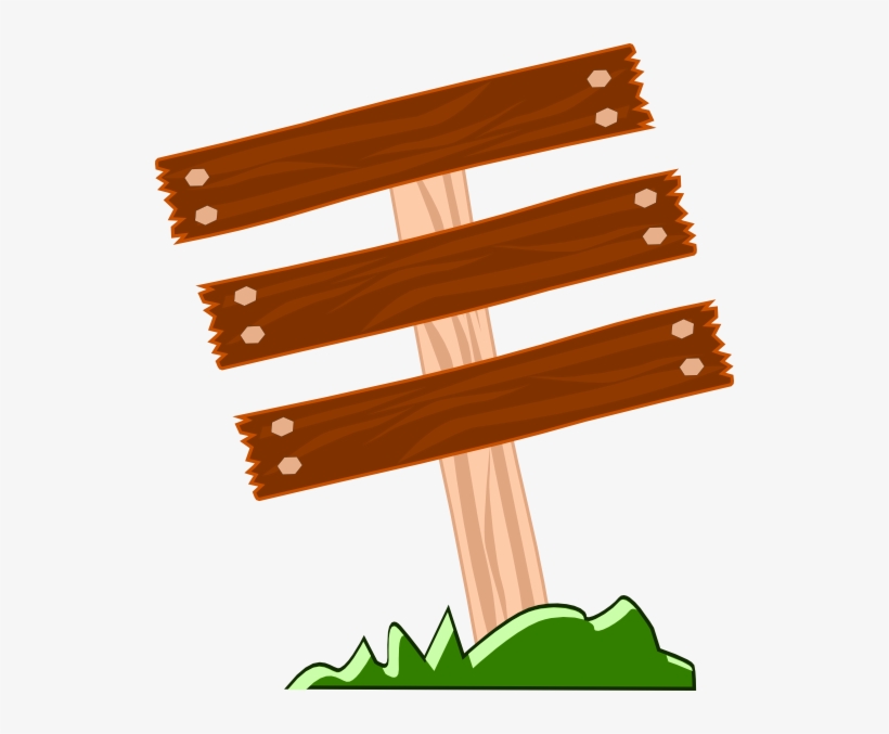 Free Icons Png - Png Clipart Wooden Sign Board, transparent png download