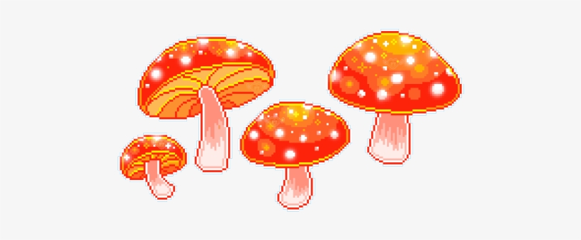 Pixel Mushroom - Pretty Things Pixels, transparent png download