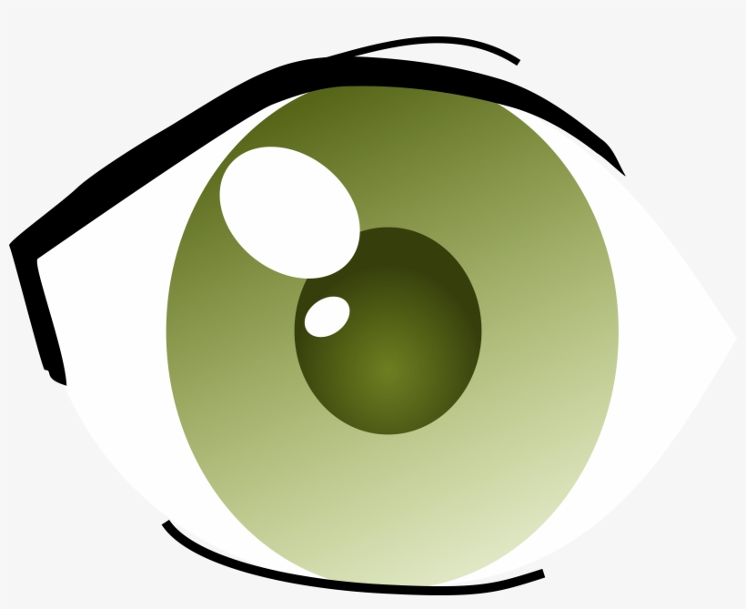 Big Image - Manga Right Eye, transparent png download