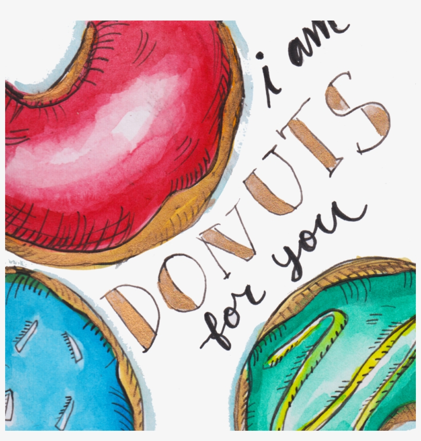 I Am For You - Watercolor Painting, transparent png download