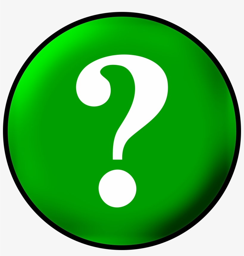 1024px-questionmark - Circle Question, transparent png download