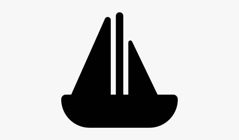Sailboat Vector - Boat, transparent png download