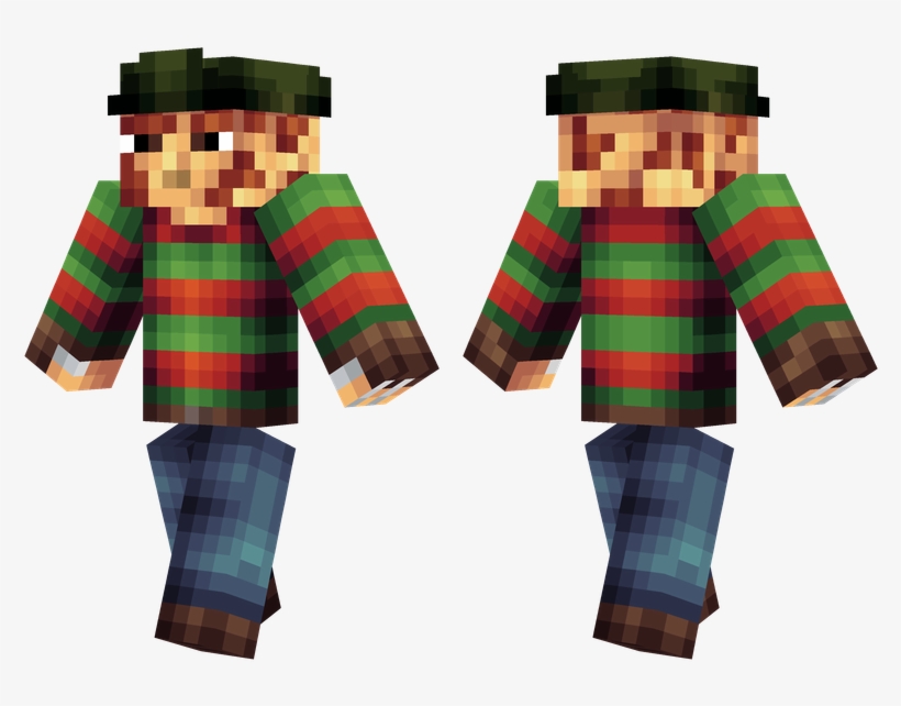 Freddy Krueger - Freddy Krueger Skin Para Minecraft, transparent png download