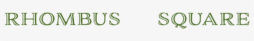 Geometry Same But Different Rhombus Square - Graphics, transparent png download