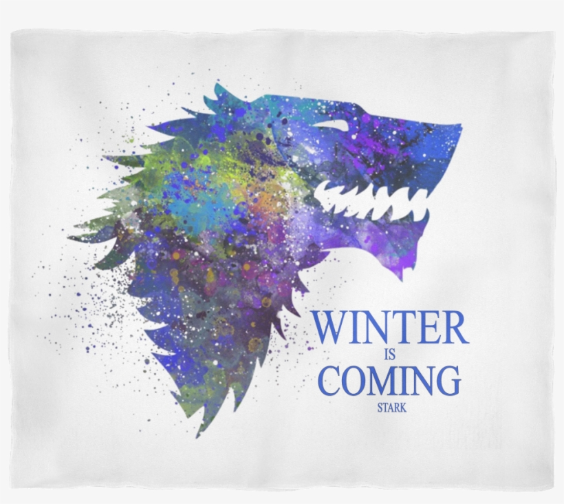 Game Of Thrones Fleece Blanket Winter Is Coming, transparent png download