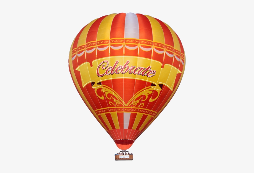 Hot Air Balloon - New Year's Hot Air Balloon, transparent png download