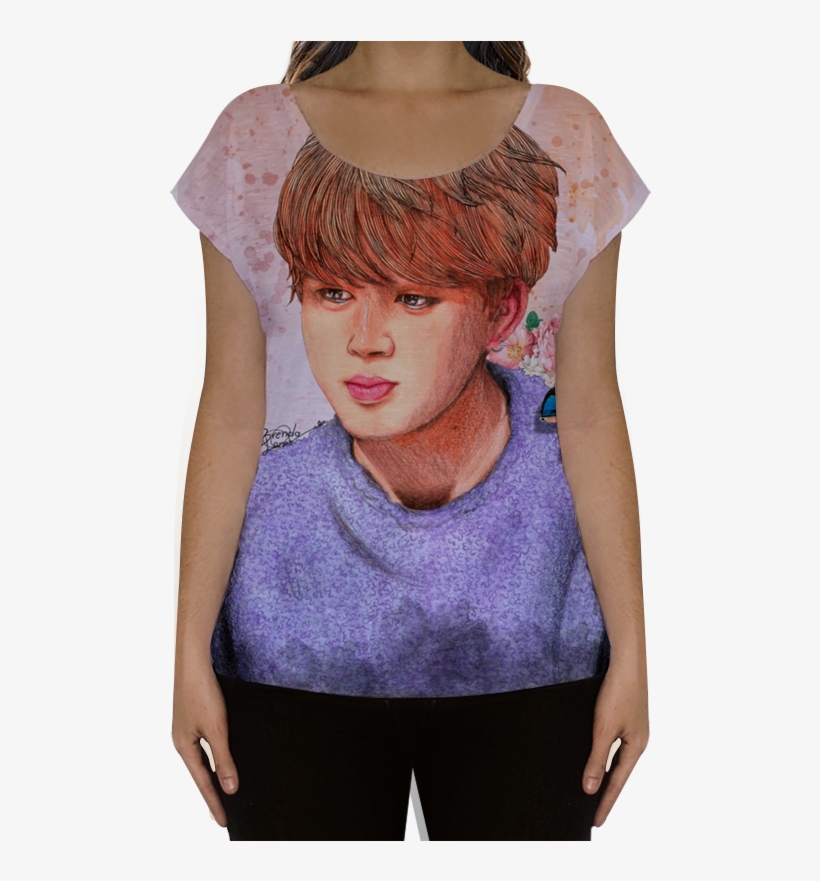 Camiseta Fullprint Jimin - Camisa De Nossa Senhora Aparecida, transparent png download